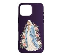 Carcasa para iPhone 16 Pro MAX Virgen María Oración Católica y Devoción Mariana