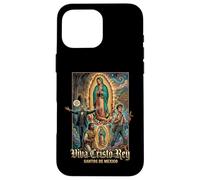 Carcasa para iPhone 16 Pro MAX Viva Cristo Rey Guadalupe Cristeros Católicos