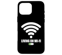 Carcasa para iPhone 16 Pro MAX Vivir De Wi-Fi WLAN WLAN Decir Señal De Internet WiFi Decir