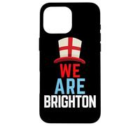 Carcasa para iPhone 16 Pro MAX We Are Brighton Inglaterra Bandera Deportes