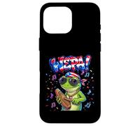 Carcasa para iPhone 16 Pro MAX Wepa Coqui Frog Puerto Rico Flag Güiro Music