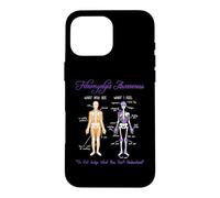 Carcasa para iPhone 16 Pro MAX What You See What I Feel Skeleton Fibromyalgia Awareness