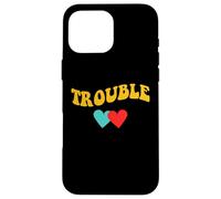 Carcasa para iPhone 16 Pro MAX Where i go Trouble Follows Couple