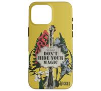 Carcasa para iPhone 16 Pro MAX Wicked Don’t Hide Your Magic Floral Broom