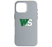 Carcasa para iPhone 16 Pro MAX William Smith College Heron's WS Monograma Logo - HWSC
