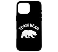 Carcasa para iPhone 16 Pro MAX Womens Girls Choose The Bear Team Bear