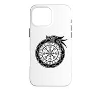 Carcasa para iPhone 16 Pro MAX Yelmo nórdico de Ouroboros del asombro