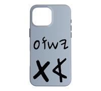 Carcasa para iPhone 16 Pro MAX Yeshua Aleph TAV Jesús Primero Último en Paleo Hebreo (Negro)