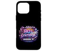 Carcasa para iPhone 16 Pro MAX Yo también Soy Adicto al Synthpop de los 80