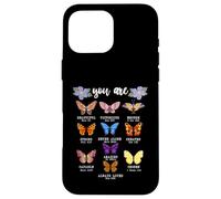 Carcasa para iPhone 16 Pro MAX You Are Butterfly Beautiful Christian Religious Bible Verse