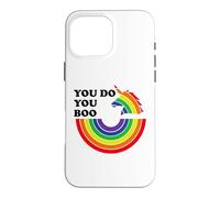 Carcasa para iPhone 16 Pro MAX You Do You Boo Unicorn Rainbow Pride LBGT Gay Pride LGBTQ