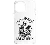 Carcasa para iPhone 16 Pro MAX You Had Me At Reverse Harem Dark Romance Smutty Book Smutt