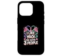 Carcasa para iPhone 16 Pro Me Gusta Yaoi y Tal Vez 3 Personas