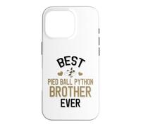 Carcasa para iPhone 16 Pro Mejor Pied Ball Python Brother Ever Cute Piebald Snake
