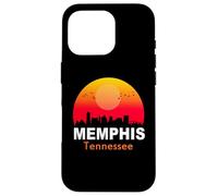 Carcasa para iPhone 16 Pro Memphis Tennessee Vintage Sunset Retro City State USA
