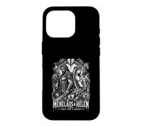 Carcasa para iPhone 16 Pro Menelao y Helen para una mitología Griega de Queens