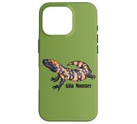 Carcasa para iPhone 16 Pro Mens Womens Kids Desert Lizard Reptile Gila Monster Lover