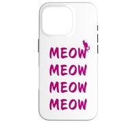 Carcasa para iPhone 16 Pro Meow Meow Meow Meow - Cat Song Rescue Staff & Volunteers