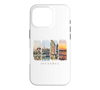 Carcasa para iPhone 16 Pro Mezquitas de Turquía, Bósforo y bazares - Vacaciones Estambul