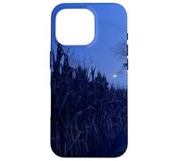 Carcasa para iPhone 16 Pro Midwest Gothic Aesthetic Rural Appalachia Moon Corn Field