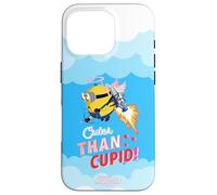 Carcasa para iPhone 16 Pro Minions Cuter Than Cupid