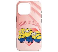 Carcasa para iPhone 16 Pro Minions Hug It out