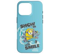 Carcasa para iPhone 16 Pro Minions & Monsters James Show Me That Smile