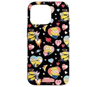 Carcasa para iPhone 16 Pro Minions Valentine Hearts All Over Print