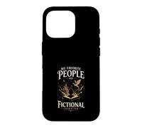 Carcasa para iPhone 16 Pro Mis Personajes Favoritos Son Ficcion Amante de Libros