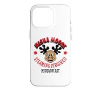 Carcasa para iPhone 16 Pro Misha Moose Mishaoblast Divertido Soviético Retro Propaganda