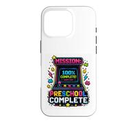 Carcasa para iPhone 16 Pro Mission Preschool - Ropa Completa de graduación Preescolar