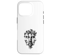 Carcasa para iPhone 16 Pro Mitología Griega Tres Rostros Arte Clásico