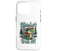 Carcasa para iPhone 16 Pro Mochila De Senderismo Who Let The Crocs out Gator Croc