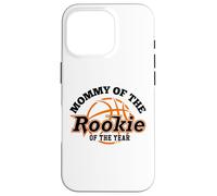 Carcasa para iPhone 16 Pro Mommy Rookie of The Year Basketball Mom of The Birthday Boy