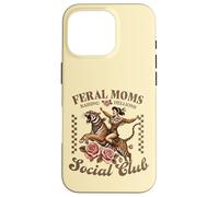 Carcasa para iPhone 16 Pro Moms Salvajes Criando Traviesos Club Social Vintage
