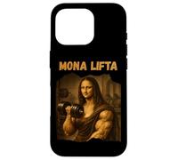 Carcasa para iPhone 16 Pro Mona Lifta Muscle Mona Lisa Lifting Weights Bodybuilding Gym