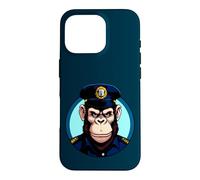 Carcasa para iPhone 16 Pro Mono de policía