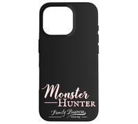Carcasa para iPhone 16 Pro Monster Hunter Family Business | Divertido Halloween de Caza