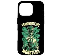Carcasa para iPhone 16 Pro Monstera, un Jardinero Divertido de Frankenstein, Amante de Las Plantas de Halloween