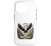 Carcasa para iPhone 16 Pro Montana Wild Peaks Eagle Big Sky