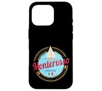Carcasa para iPhone 16 Pro Monterosso Cinque Terre La Spezia Retro Italia Vintage
