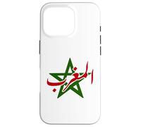 Carcasa para iPhone 16 Pro Morocco Moroccan Pride Flag Map Arabic Maghrib Maghreb