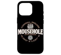 Carcasa para iPhone 16 Pro Mousehole Cornwall England Coordenadas Etiqueta 2C