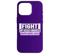 Carcasa para iPhone 16 Pro MPS Awareness Shirt - Combate Mps Diseases Awareness