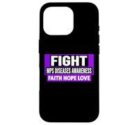 Carcasa para iPhone 16 Pro MPS Awareness Shirt - Combate Mps Diseases Awareness