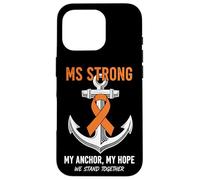 Carcasa para iPhone 16 Pro MS Strong Anchor Hope Guerrero Esclerosis Múltiple