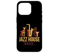 Carcasa para iPhone 16 Pro Música casera o Amantes de EDM y DJs o Jazz House Music