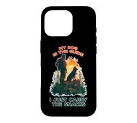 Carcasa para iPhone 16 Pro MY Dog IS The Guide I Just Carry The Snacks