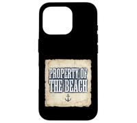 Carcasa para iPhone 16 Pro My Heart Belongs to The Ocean Anchor Graphic