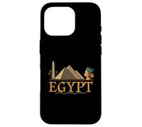 Carcasa para iPhone 16 Pro Mystic Egipto Pirámides Faraón Desierto África El Cairo